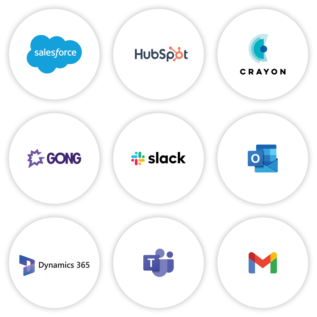 A group of apps logos that integrate with TruVoice